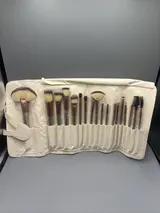 Großes Make-up Pinsel Set - 24 Teile - inkl. Kunstleder Tasche – Bild 1
