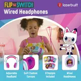 Gabbys Dollhouse Flip'n'Switch Wired Kid's Headphones With 8 Changeable Fun Desi – Bild 2