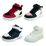 Kinder High Top Sneaker Kinderschuhe Jungen Mädchen Sportschuhe Freizeit 31-36 – Bild 9