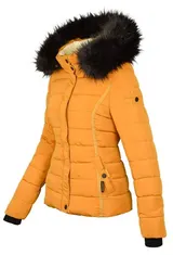 Navahoo Damen Winter Stepp Jacke warme Winterjacke Teddyfell gefüttert B355 – Bild 2