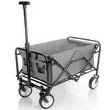 Bollerwagen Camping faltbar belastbar bis 80kg   Bollerwagen platzsparend – Bild 1