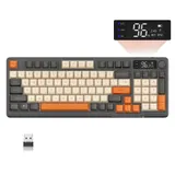 M96 Kabellose Membran Gaming-Tastatur, Knopfsteuerung Bluetooth/2,4 G Kabellose – Bild 1