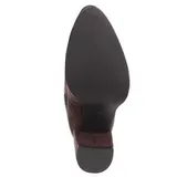 Damen Stiefel mit Reißverschluss Ital-Design 2438 in Braun – Bild 3