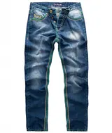 Rock Creek Herren Jeans Hosen Comfort Fit dicke Naht Denim Blau Herrenjeans M70 – Bild 2