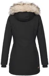 Navahoo Premium Damen Winter Jacke Parka Mantel Winterjacke warm Kunstfell B669 – Bild 3