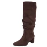 Damen Stiefel mit Reißverschluss Ital-Design 2438 in Braun – Bild 6