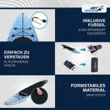 Stand Up Paddling Board SUP Komplett Set Aufblasbares Board mit - Sehr Gut – Bild 6