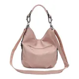 DAMEN TASCHE SHOPPER HOBO BAG SCHULTERTASCHE UMHÄNGETASCHE LEDER OPTIK REISE – Bild 3