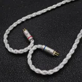 1,2 m versilbertes 3-in-1 Kopfh?rerkabel f??r Typ-C 4,4 mm 3,5 mm Audio – Bild 2