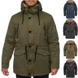 Indicode Herren Winterjacke INGillespie-Jacke Herrenjacke Mantel Parka Männer – Bild 8