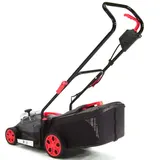Akku Rasenmäher 2x20V Li-Ion Akkumäher 360mm Elek Rasenmäher 56765 Ladegerät – Bild 12