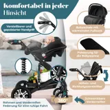 KESSER® Loops 4 in 1 Kombi Kinderwagen Reise Buggy inkl. Auto Babyschale Zubehör – Bild 6