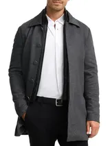 Indicode Herren Mantel INBenyome-Parka Kurzmantel Reißverschluss Männer – Bild 2