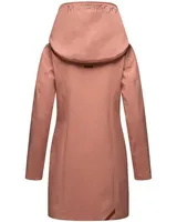 Marikoo Damen Softshell Regenjacke Outdoor Jacke Herbst Parka Mantel MAYLEEN NEU – Bild 8