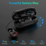Bluetooth 5.0 True Wireless Headset Wasserdicht Stereo TWS Ohrhörer Ladecase – Bild 3