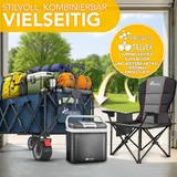 TRESKO® Bollerwagen Faltbar 215L Handwagen Klappbar Kinder Transportwagen Strand – Bild 9