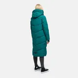 Marikoo Damen Winter Steppjacke Stepp Jacke lang warm Mantel Parker B979 NEU – Bild 4