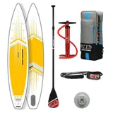 SUP Touring Board Comet TJ Komplettset 380cm Stand Up Paddle 160kg Gelb – Bild 1
