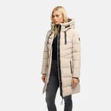 Marikoo Damen Winter Mantel Winterjacke Stepp Jacke gesteppt lang warm B978 NEU – Bild 2