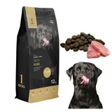 Hundefutter Trockenfutter Hund 12kg Getreidefrei mit Schwein Monoprotein 1DOG – Bild 2