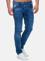 Tazzio Jeans Slim Fit Herren Jeanshose Stretch Designer Hose Denim – Bild 3