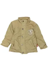 sigikid Jacke Jungen Mantel Weste Kinderjacke Gr. 98 Baumwolle Beige #3mfodto – Bild 1