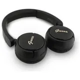 Guess Bluetooth 5.3 Wireless Headset IPX4 On-Ear Metal Logo Script Black – Bild 2