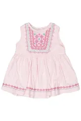 Monsoon Kleid Mädchen Mädchenklied Dress Gr. 80 Baumwolle Pink #nmnc6ql – Bild 1