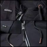 A. Salvarini Herren Pullover Langarm Sweatjacke Kapuzen Hoodie Jacke Neu AS293 – Bild 6
