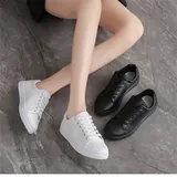 Damen Sneaker Sportschuhe Turnschuhe Laufschuhe Freizeit Schuhe Schnürung DE – Bild 4