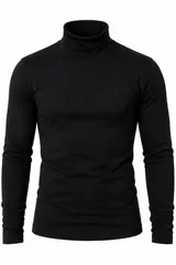 Reslad Herren Pullover Rollkragen Rolli Winterpulli Rollkragenpullover RS-1088 – Bild 2