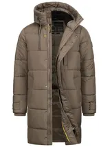 Indicode Herren Parka INStuds-Herrenjacke Wintermantel Parka Männer Kapuze – Bild 1