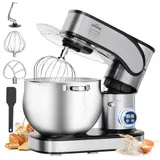 2500W Küchenmaschine 12L Edelstahl Schüssel XXL Knetmaschine Rührmaschine Timer – Bild 1