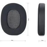 Komfortables Ersatz Ohrpolster Set f��r Sony WH1000XM6 Kopfh?rer schwarz – Bild 1
