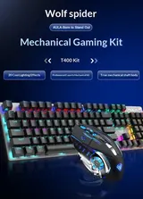 Mechanische Gaming-Tastatur PC Keyboard Kabellose Wireless Bluetooth/2,4 GHz/USB – Bild 18