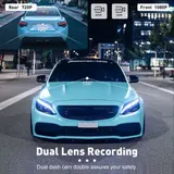 HD 1080P Dashcam Auto Vorne Hinten und Innen Autokamera Videorecorder G-Sensor – Bild 10