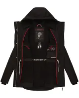 Marikoo Designer Damen Übergangs Jacke leicht gefüttert Kapuze Herbst B931 NEU – Bild 6