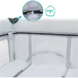 Fillikid Reisebett Capri grau 125x65 cm mit Rollen Transporttasche bis 15 kg – Bild 6