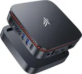 NIPOGI 4K Micro PC Windows 11 Pro Intel N100 Desk PC 12GB LPDDR5 256GB SSD WIFI5 – Bild 1
