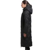 khujo Linda Damen Mantel Winterparka Steppmantel Wintermantel Schwarz – Bild 2
