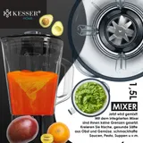 KESSER® Küchenmaschine 3in1 mit Fleischwolf Teigmaschine Knetmaschine Entsafter – Bild 5