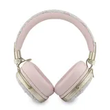 Guess Bluetooth 5.4 Wireless Headset ENC On-Ear Metal 4G Script Logo pink – Bild 2