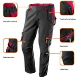 Damen Bundhose Arbeitshose Women Frauen Hose Sicherheitshose Schutzhose – Bild 2