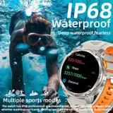 Smartwatch Herren Mit Telefonfunktion Pulsuhr Fitness Tracker 1.70" Touchscreen – Bild 9