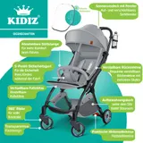 KIDIZ® Kinderwagen klappbar Reise Buggy Faltbar Kinder Sportwagen 0-48 Monate – Bild 2