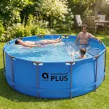 Pool Framepool Aufstellpool rund 366x100cm Schwimmbad Schwimmbecken ohne Zubehör – Bild 8