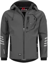 Arctic Seven Herren Designer Softshell Funktions Outdoor Regen Jacke Sport AS301 – Bild 1