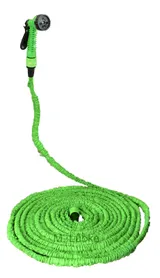 Flexibler Gartenschlauch Flexi Wasserschlauch dehnbarSchlauch Klickanschluss 22m – Bild 3