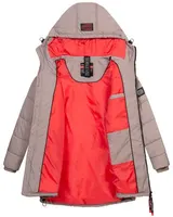 Sublevel Damen Winter Jacke Mantel Parka Steppjacke Steppmantel Wintermantel – Bild 4