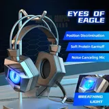 Gaming -Headset Audio Geräuschunterbrechung Hochwertig Humanisiert Kristall – Bild 1